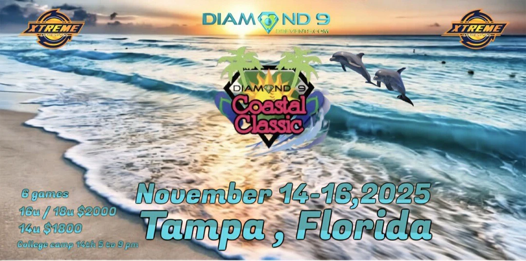 Diamond 9 Coastal Classic November 14-16, 2025